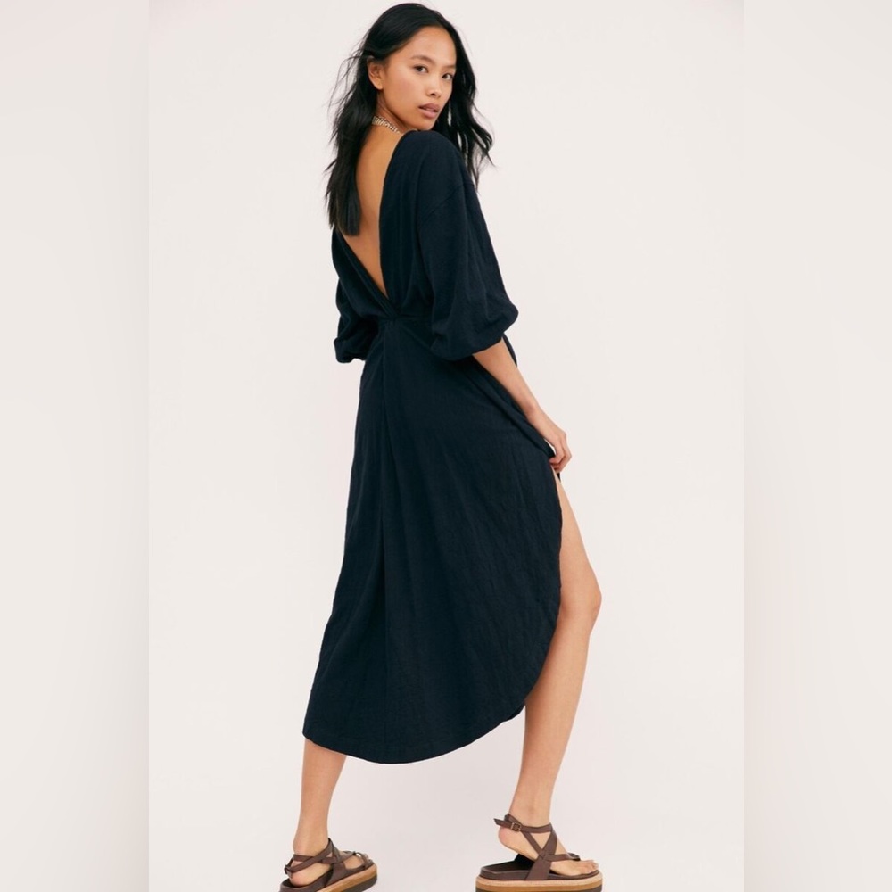 Free People - Seasons in the Sea MIDI Dress